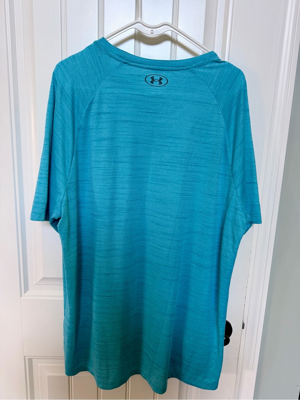 Under Armour Aqua Heather Performance Tee - Picture 2 of 3